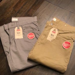 Lot of Levi’s 511 sim fit jeans